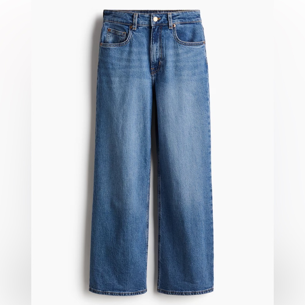 H&M Blue Flare & Wide Leg Jeans